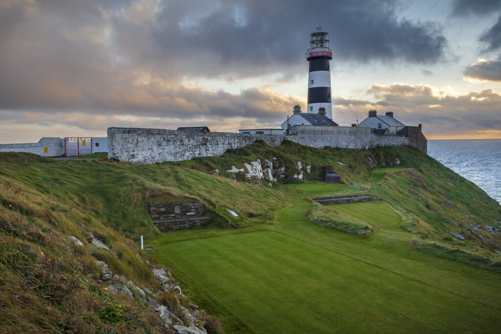 Beautiful Eighteenth Tee Box At The Old Head Golf Links